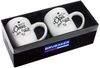 BRUBAKER Tasse 2er-Set Motivtassen "Beste Oma" und "Bester Opa", 4-tlg, Keramik, 2x Kaffeebecher in Geschenkpackung mit Grußkarte - für Großeltern Bild 4