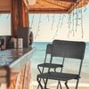 Relaxdays 2er Set Barhocker Rattan Bild 4