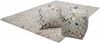 Spark Pouf 110 Elfenbein / Chrome 45cm x 45cm Bild 4