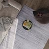 Gabbeh Teppich - Loribaft Softy - NaturEleganz 400 x 300 cm - silber Bild 3