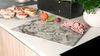 ALLboards Schneidebrett Glas Herdabdeckplatte Schneidebrett 30x40 cm Arbeitsplatte Herdschutz, Glas Bild 3