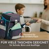 Hausfelder Lunchbox Brotdosen 4er Set flach hellgrün, Kunststoff, (4er Set, 4-tlg, 2 große Brotdosen und 2 kleine Snackboxen), spülmaschinengeeignet, langlebig, bruchfest, BPA-frei Bild 2