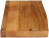 vidaXL Tischplatte mit Baumkante 90x20x3,8 cm Massivholz Mango 370563 Bild 4