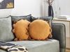 Kissen 2er Set Ohne Muster MADIA Baumwolle 45 x 45 cm Orange Bild 3
