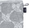JOOP! Waschlappen, 3er Pack - Waschhandschuh, Doubleface, Walkfrottier Grau Cornflower 16x22cm Bild 3
