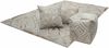 Spark Pouf 410 Elfenbein / Gold 45cm x 45cm Bild 4