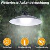 MUPOO LED Solarleuchte Solar-Pendelleuchten mit Fernbedienung,IP65,mit 1/2/3/4 Kopf, 1 Kopf Solar Pendelleuchte mit Fernbedienung, Outdoor Indoor Solar Hängelampen für Außen Bild 4