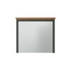 Badspiegel >Stanton< in Tannengrün / Eiche - 77x68x6cm (BxHxT) Bild 2