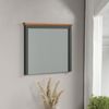 Badspiegel >Stanton< in Tannengrün / Eiche - 77x68x6cm (BxHxT) Bild 3