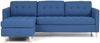 Eckcouch MARS in blau Chaiselonge rechts oder links gewendet Bild 5