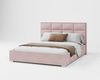 FDM Polsterbett Bettgestell Bettrahmen 120x200, 140x200, 160x200, 180x200cm (MADE IN EU - mit hochwertigem Velours Bezug, Bettrahmen, Bett, Optional mit Matratze bestellbar, mit großen gepolsterten Kopfteil), Mettelrahmen mit hydraulischer Klappfunktio... Bild 3