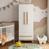 Kinderkleiderschrank Malia Weiß/Artisan 70 x 186.8 cm Vitalispa Bild 3