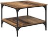 vidaXL Couchtisch Altholz 55 x 55 x 40 cm Holzwerkstoff 881899 Bild 2