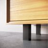 sossai® Möbelfuß Design-Möbelfüße, 4er & 8er Set, höhenverstellbar MFV1, Farbe: Schwar, (8-St), Farbe: Schwarzmatt Bild 3