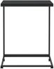 vidaXL Beistelltisch mit Rollen Schwarz 55x35x70 cm Holzwerkstoff 343101 Bild 3