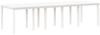 vidaXL Gartentisch Weiß 300 x 100 x 73 cm Poly-Rattan 3378522 Bild 2