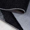 Kurzflor Teppich Pago Läufer - 80x150 cm - Schwarz Bild 5