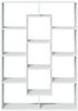 vidaXL Bücherregal Weiß 102x29x143 cm Holzwerkstoff 3310298 Bild 5