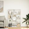 vidaXL Bücherregal Weiß 102x29x143 cm Holzwerkstoff 3310298 Bild 3