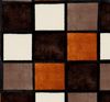Gözze - Weiche Kuscheldecke, Cashmere Feeling, Hohes Stoffgewicht 500 g/m², Antigua, 150x200 cm - Zimt/Schwarz/Weiß Bild 2