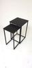 Beistelltisch >1080< in Schwarz, Aluminium - 30x51,5x30cm (BxHxT) Bild 2