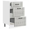 vidaXL Küchen-Unterschrank Lucca Grau Sonoma Holzwerkstoff 854236 Bild 5