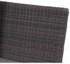 Corido Modul 2-Sitzer Gestell Alu matt-anthrazit, Gardino®-Geflecht charcoal grey, mit Sitz- u. Rückenkissen taupe meliert Bild 5