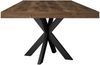 Esstisch Elgin 1 210x80x100 Metall+Holzwerkstoff Schwarz/Zinneiche Bild 3