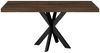 Esstisch Elgin 1 210x80x100 Metall+Holzwerkstoff Schwarz/Zinneiche Bild 2