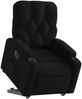 vidaXL Relaxsessel mit Aufstehhilfe Elektrisch Schwarz Stoff 3204736 Bild 3
