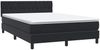 vidaXL Boxspringbett mit Matratze & LED Schwarz 160x210 cm Samt 3317177 Bild 5