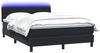 vidaXL Boxspringbett mit Matratze & LED Schwarz 160x210 cm Samt 3317177 Bild 3