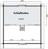 Gartenhaus Kjell 44 - klassisches Gartenhaus Natur Bild 5