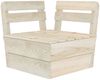 vidaXL Modulares Palettensofa Eckteil Imprägniertes Fichtenholz 315634 Bild 2