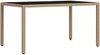 vidaXL Outdoortisch-Set 7 pcs Beige und Hellgrau 150 x 90 x 75 cm 3422339 Bild 3