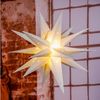 GartenHero LED Stern LED Weihnachtsstern Adventsstern Leuchtstern Fröbelstern Weihnachten, LED fest integriert, warmweiß Bild 2