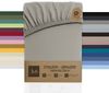 Jersey Spannbettlaken dunkelgrau 270x200 - 280x200 cm Höhe bis 35cm Bild 1