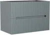 Vente-unique - PAVANI Waschbeckenmöbel Holz, Platte Blau - B 45,5 cm x H 55 cm x L 80 cm Bild 4