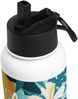 DECALVIBES Edelstahl Trinkflasche 1L mit Strohhalm Floral Sea Bild 5