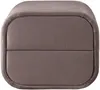Vente-unique - VENALORA Bedside table Stoff Schokoladenbraun - B 42 cm x H 38,5 cm x L 45,5 cm Bild 3