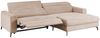 KAWOLA Sofa LAISKA Ecksofa Relaxfunktion teilmotorisch Cord taupe Longchair rechts 77 x 177 x 282 cm Bild 3