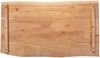 Tischplatte Baumkante Akazie Natur 100 x 60 cm CURT 76574629 Bild 3