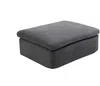 Vente-unique - CORTOLINE Sofa Stoff Grau - B 199 cm x H 83 cm x L 304 cm Bild 5