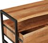 TV-Schrank BJORN - Akazie Natur 51x43x145cm | Fernsehtisch TV Lowboard für Fernseher Bild 5