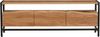 TV-Schrank BJORN - Akazie Natur 51x43x145cm | Fernsehtisch TV Lowboard für Fernseher Bild 2
