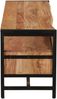 TV-Schrank BJORN - Akazie Natur 51x43x145cm | Fernsehtisch TV Lowboard für Fernseher Bild 4