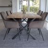 2er Set - Eleganter Stuhl BORA mushroom Samt Bild 2
