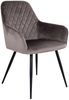 2er Set - Eleganter Stuhl BORA mushroom Samt Bild 3