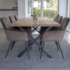 2er Set - Eleganter Stuhl BORA mushroom Samt Bild 2
