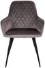 2er Set - Eleganter Stuhl BORA mushroom Samt Bild 4